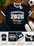 Argentina Ringer Tee – 2026 World Cup Edition