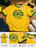 Brazil Ringer Tee – 2026 World Cup Edition