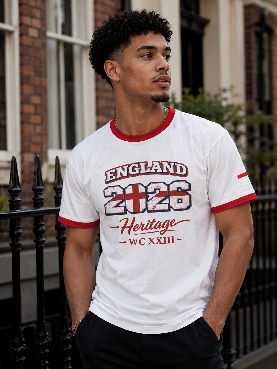 England Ringer Tee — 2026 World Cup Edition
