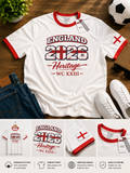 England Ringer Tee — 2026 World Cup Edition