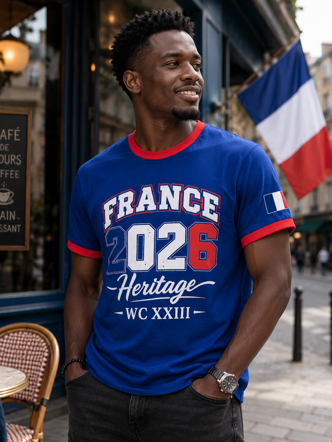 France Ringer Tee – 2026 World Cup Edition